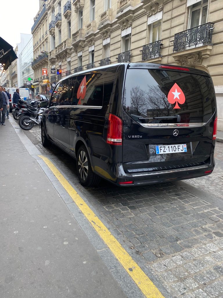 chauffeur privé van paris